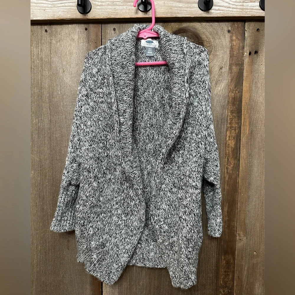 Old Navy Cocoon Sweater in Charcoal Gray Size Medium Large